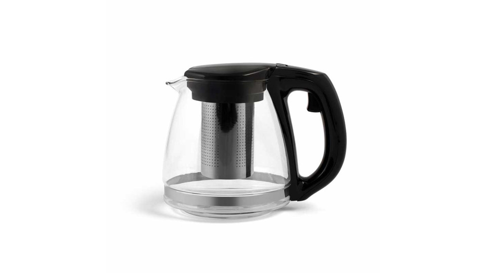 Tazze e teiere: Filt teiera vetro inox 18/10 1,10 lt