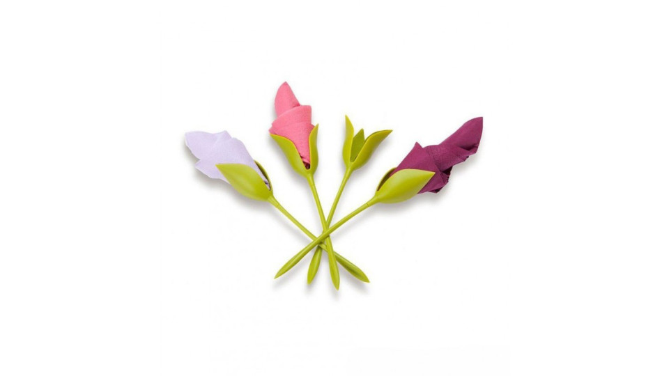 Tutto per la tavola: Bloom portatovaglioli set 4 pz