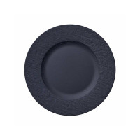 Piatti singoli: Manufacture rock black piatto frutta 22 cm