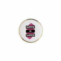 Piatti singoli: La tavola scomposta piattino love is love
