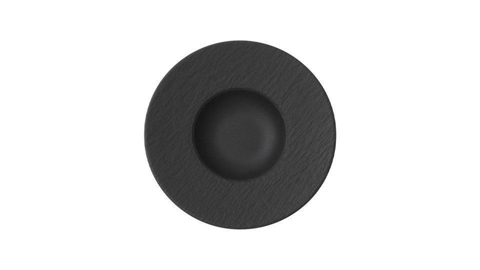 Piatti singoli: Manufacture rock black piatto pasta 28 cm