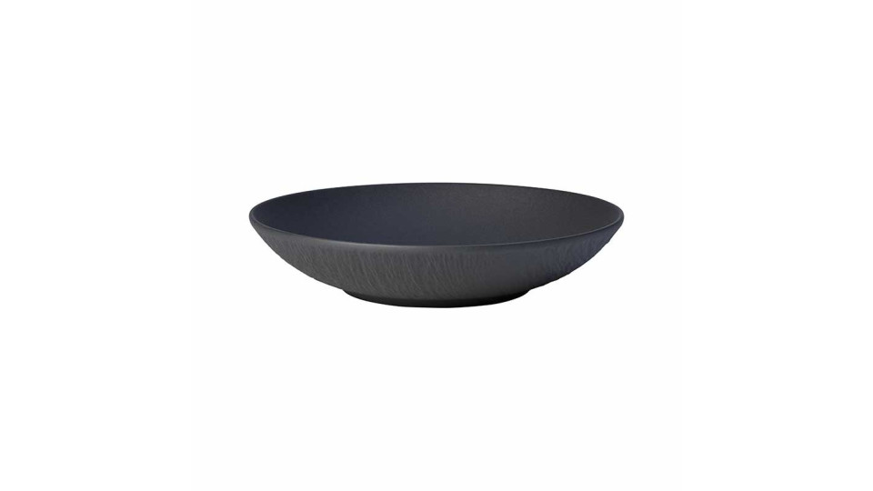 Piatti singoli: Manufacture rock black piatto fondo 24 cm