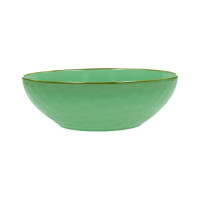Insalatiera verde acqua - collezione concerto
