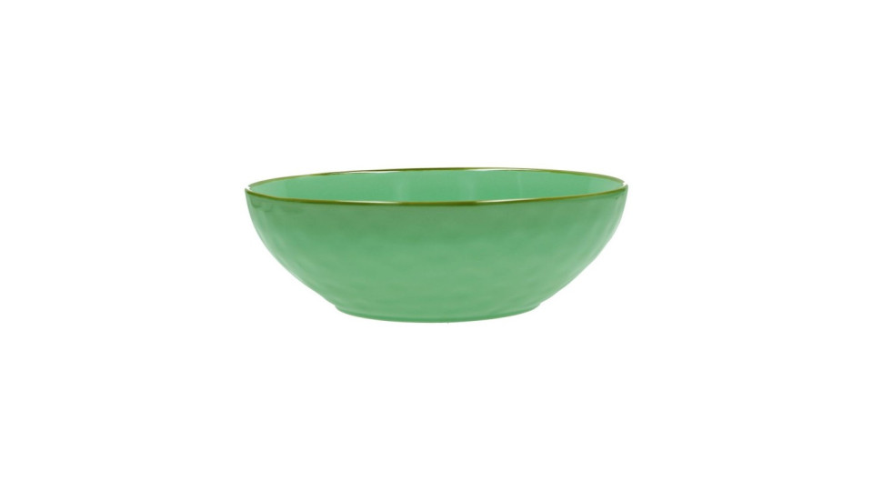 Insalatiera verde acqua - collezione concerto