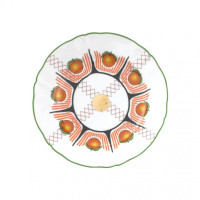 Piatti singoli: Belpaese piatto frutta arancia
