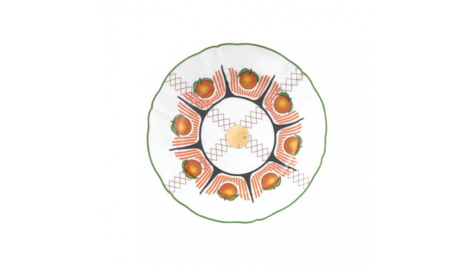 Piatti singoli: Belpaese piatto frutta arancia