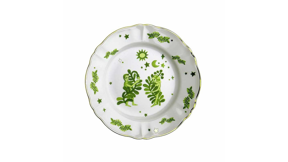 Piatti singoli: Floreale piatto piano 26,5 cm