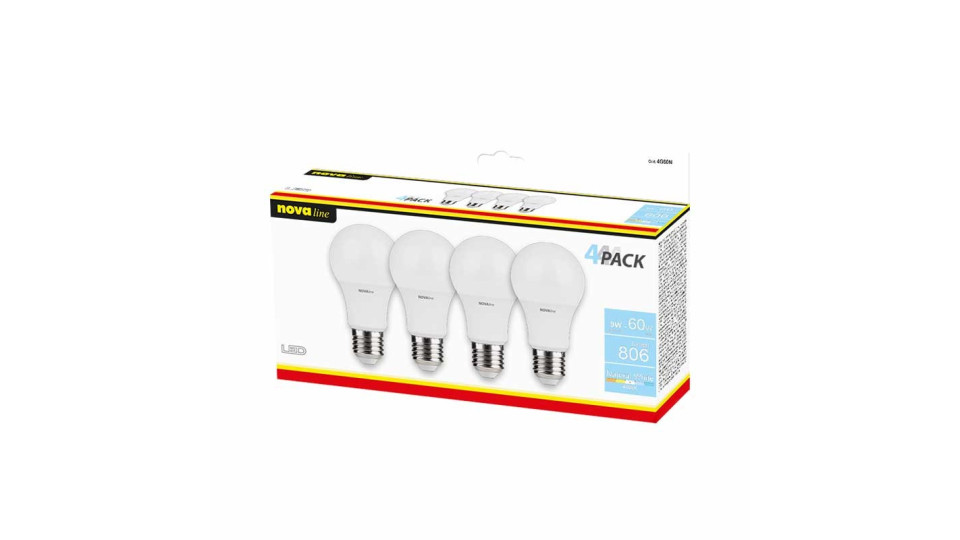 Accessori elettrici: Lampade led classic e27 9w 806lm 220-240v...