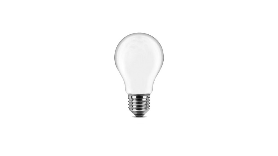 Lampadina Goccia led opale a filamento e27 - 9w - 4000k - 1000...