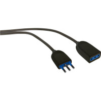 Accessori elettrici: Prolunga spina/presa 10a cavo 3mt 3x1mm...