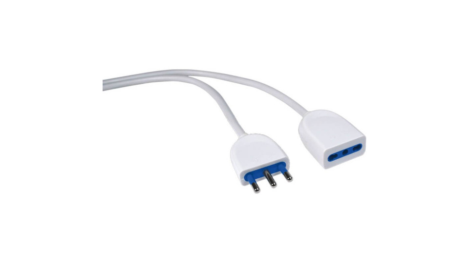 Accessori elettrici: Prolunga spina 16a / pr. bival. 10/16a...