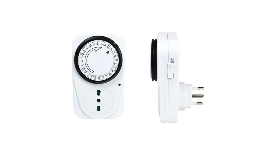 Accessori elettrici: Timer meccanico giornaliero uso interno