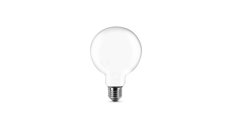 Lamapdina Globo g125 led opale a filamento e27 - 11w - 2700k -...