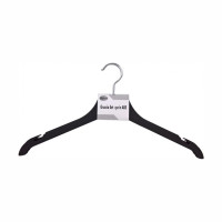Accessori per il tessile: Gruccia abs antiscivolo nera set 2 pz