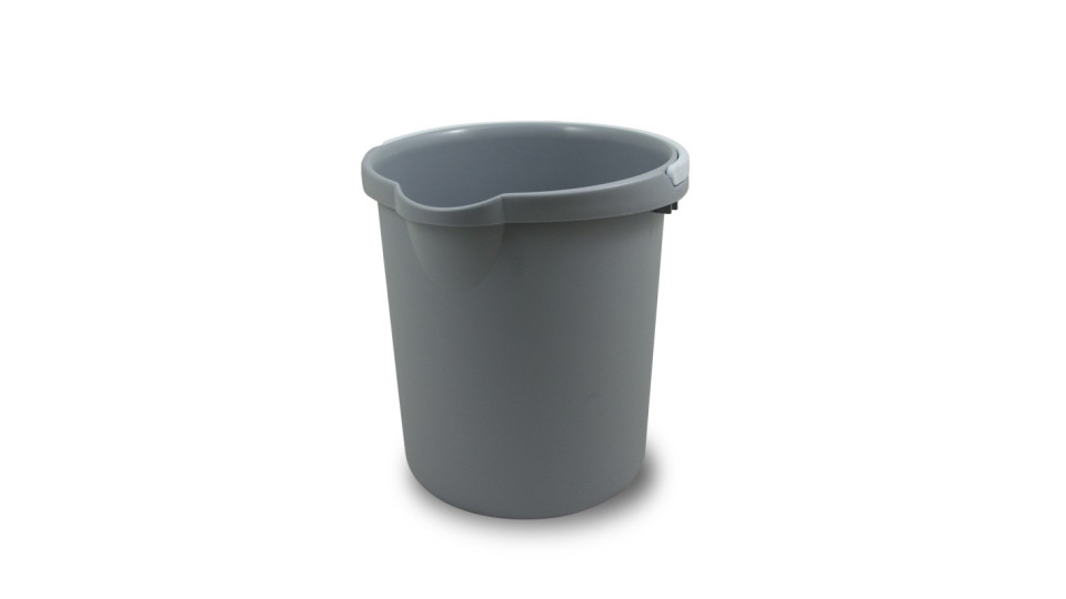 Accessori per il tessile: Secchio tondo 10 lt grigio