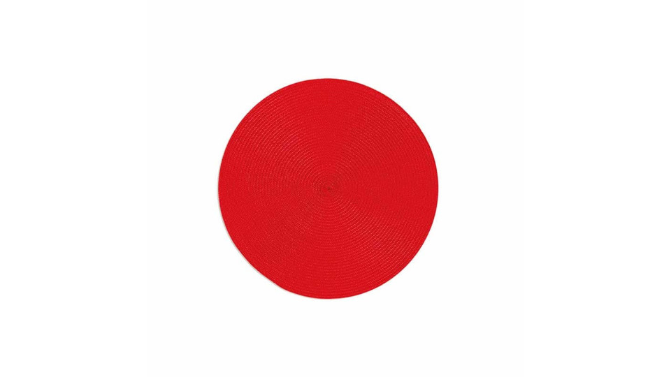 Tovaglie e tovagliette: Round tovaglietta tonda 36 cm rossa