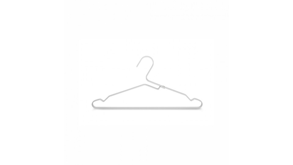 Accessori per il tessile: Laundry set 4 grucce in alluminio...