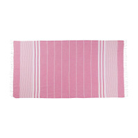 Tessile bagno: Asciugamano telo mare 180x100 cm sultan pink
