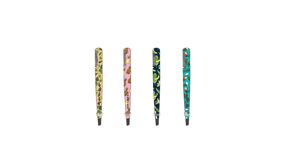 Gadget: Pinzetta tropical per sopracciglia 2 in 1