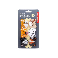 Gadget: Clips chiudi sacchetto dog s/6