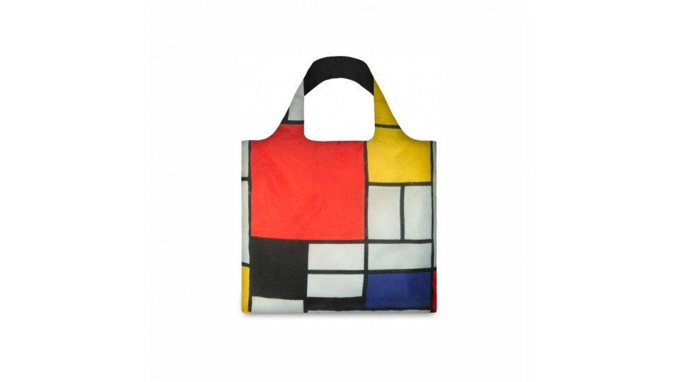 Borsa shopping - tema arte composition w.red yell.