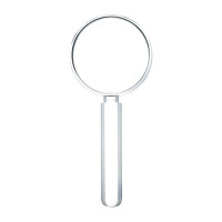Stile office: Lente di ingrandimento acrilico