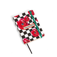 Taccuino per appunti - stampa fantasia roses - size regular cm...