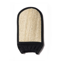 Manopola accessorio personale loofah + piquet colore nero -...