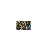 Astuccio porta oggetti - stampa fantasia snakes - size 15x9 cm...