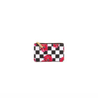 Astuccio porta oggetti - stampa fantasia roses on check - size...