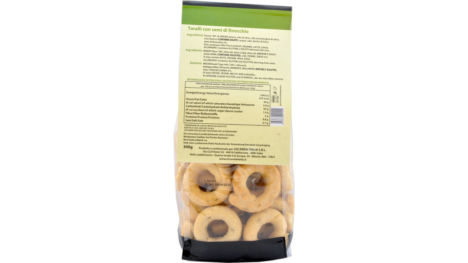 Taralli al Finocchio