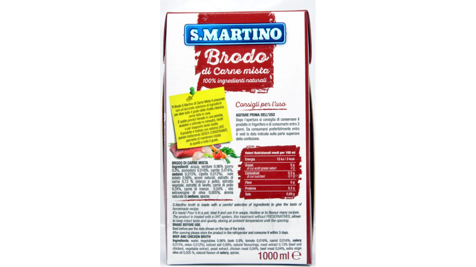 Brodo Pronto Di Carne Mista