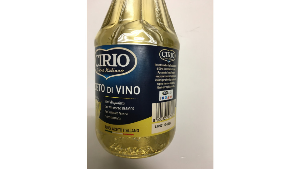 Cirio aceto bianco