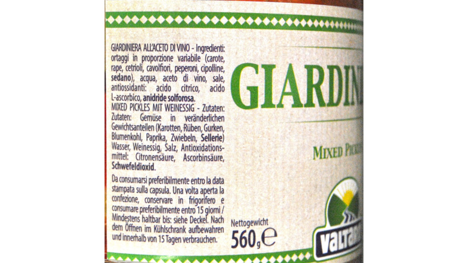 Valtaro giardiniera
