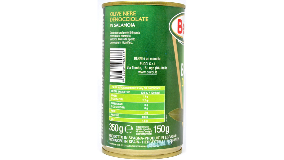 Berni Olive Brunelle Denocciolate
