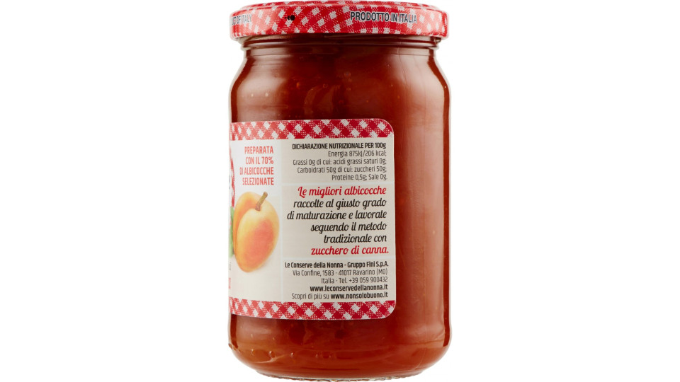 Le Conserve della Nonna, confettura extra di albicocche