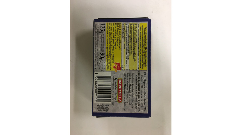 Maruzzella filetti sgombro