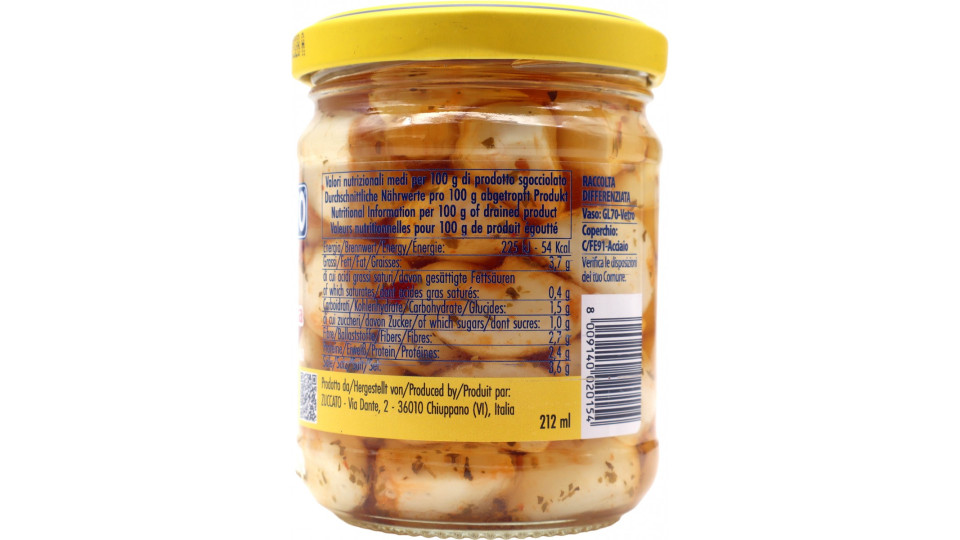 Aglio a Spicchi in Olio di Semi di Girasole