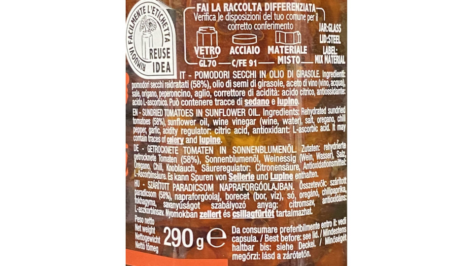 Citres pomodori secchi - gr.280
