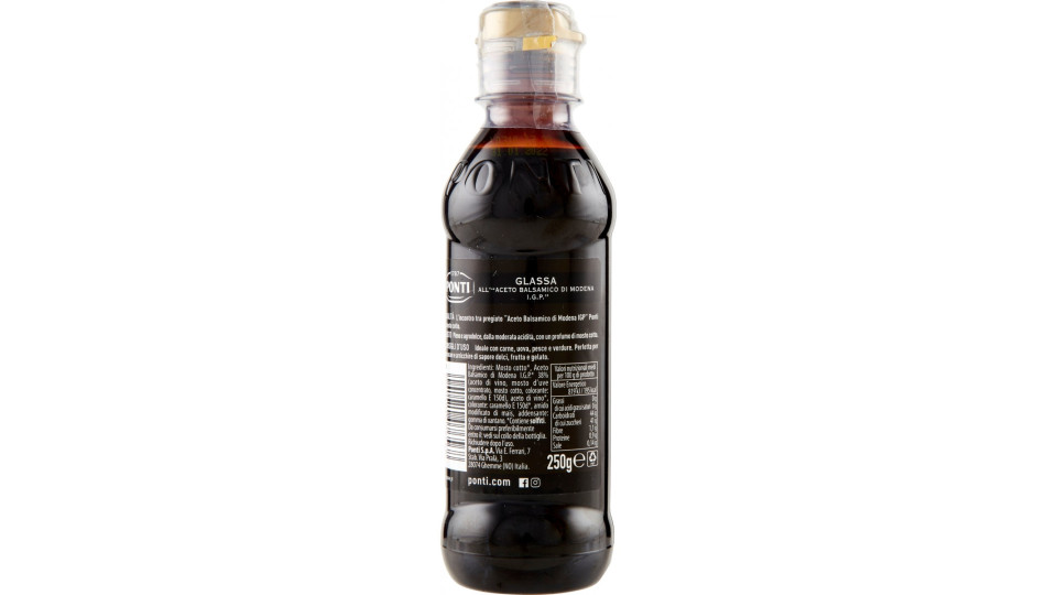 Ponti, Glassa Gastronomica all'"Aceto Balsamico di Modena IGP"