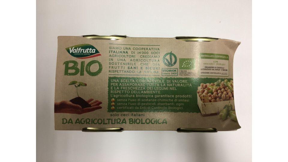 Valfrutta, Bio ceci