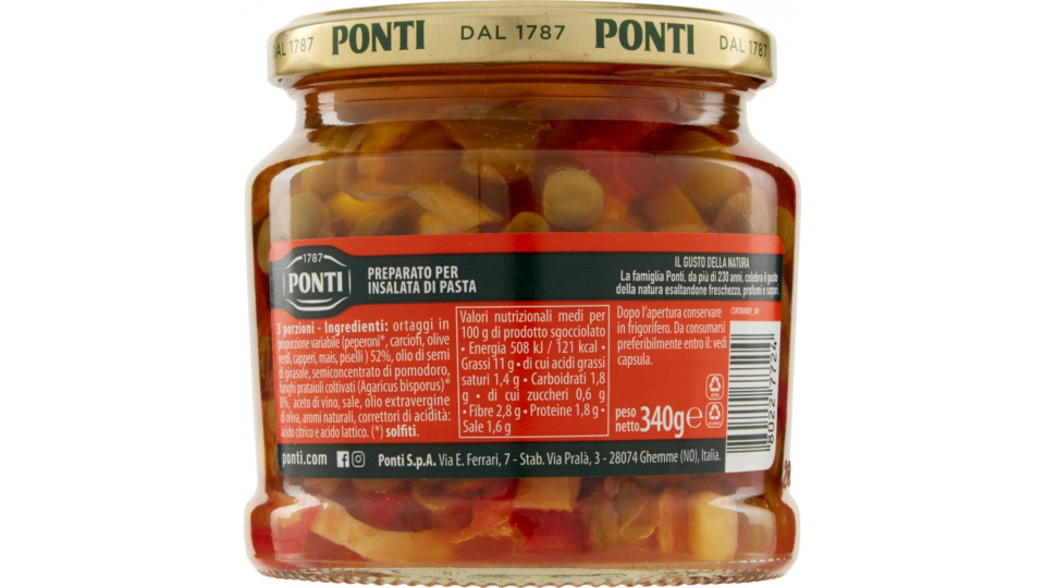 Ponti peperlizia per pasta