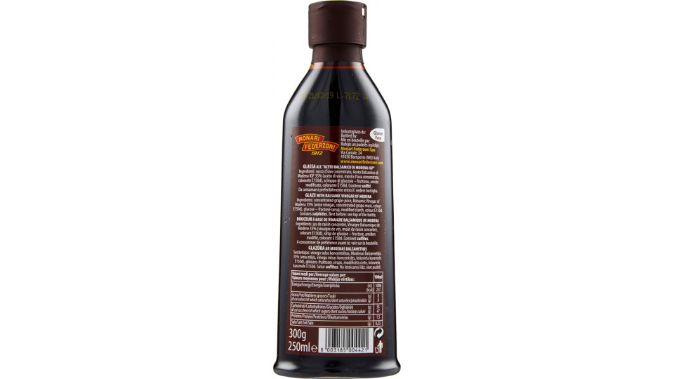 Monari Federzoni Glassa all'"Aceto Balsamico di Modena IGP" Classica