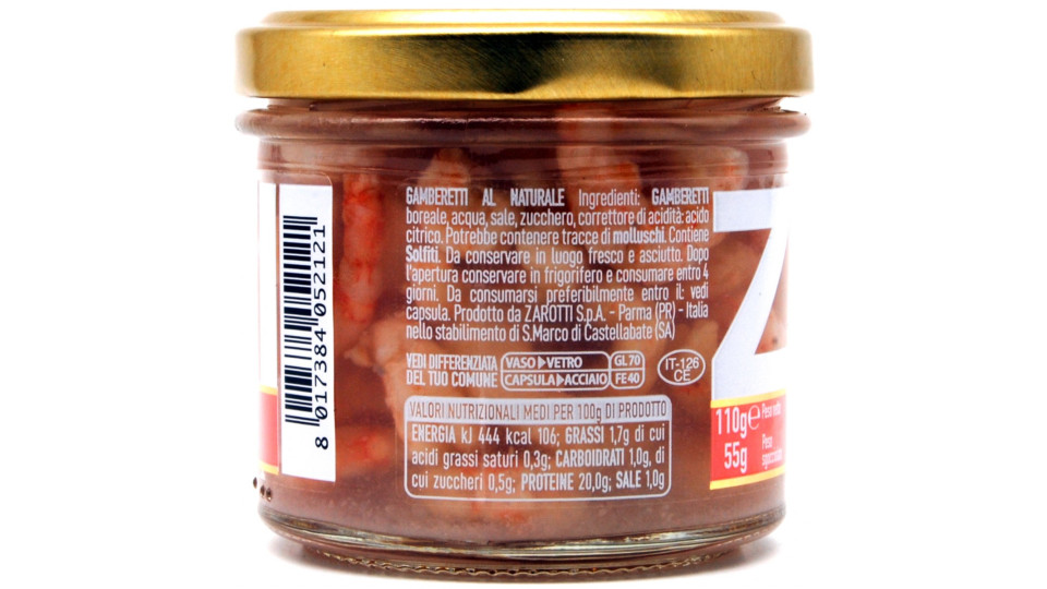 Zarotti - Gamberetti, al Naturale