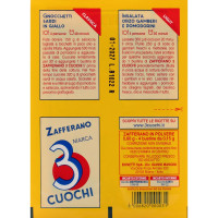 3 Cuochi Zafferano 6 bustine da