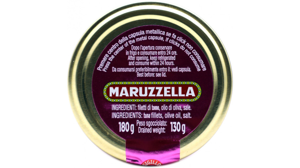 Maruzzella filetti tonno gr.180