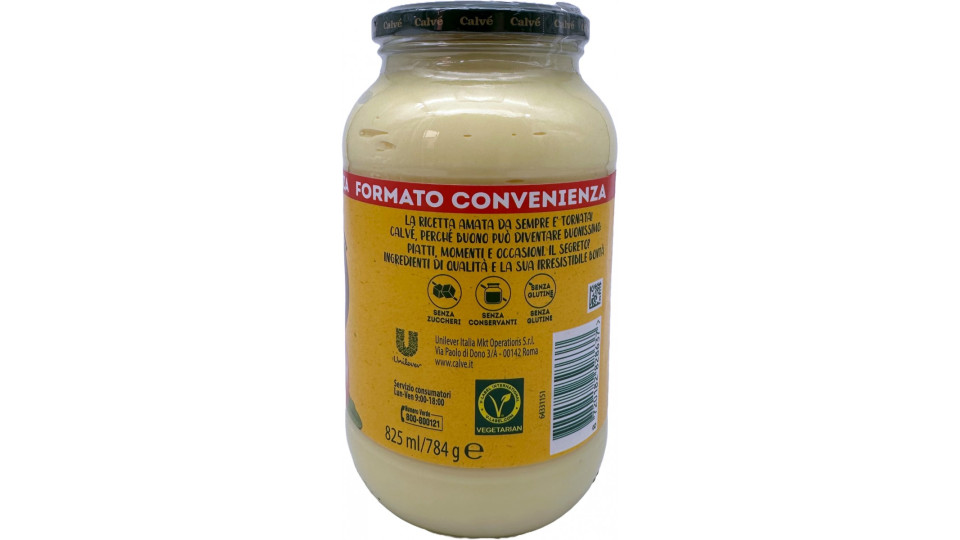 Calvé Maionese Classica vaso