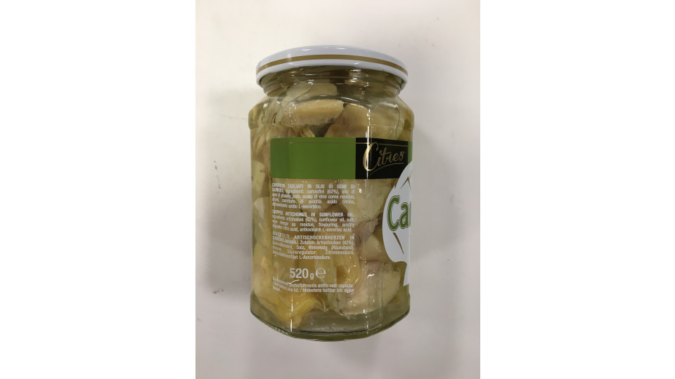 Citres carciofini tagliati sott'olio