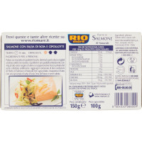 Rio mare filetti salmone naturale