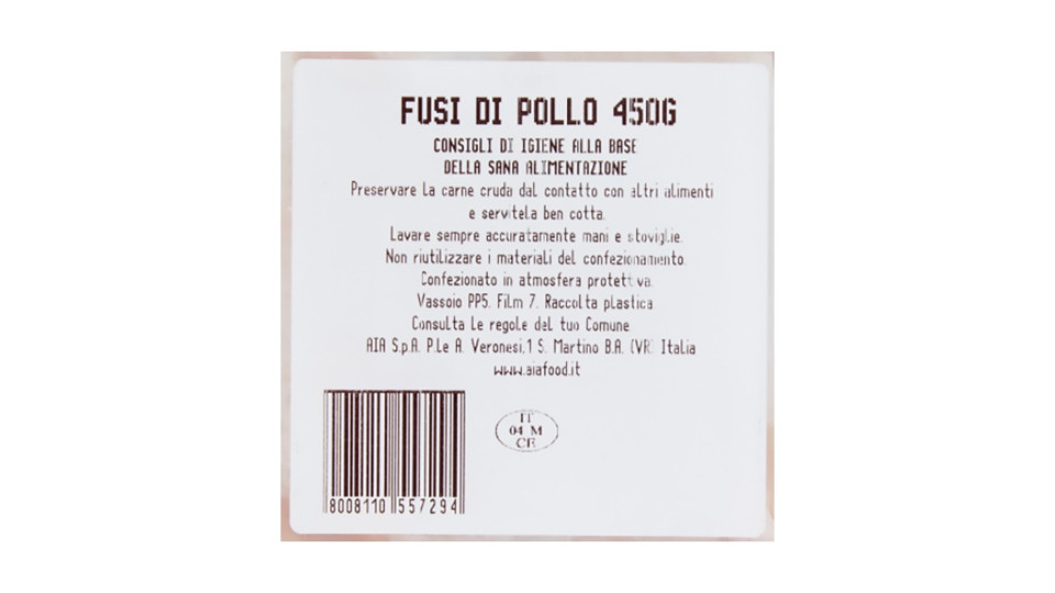 AIA Fusi di pollo
